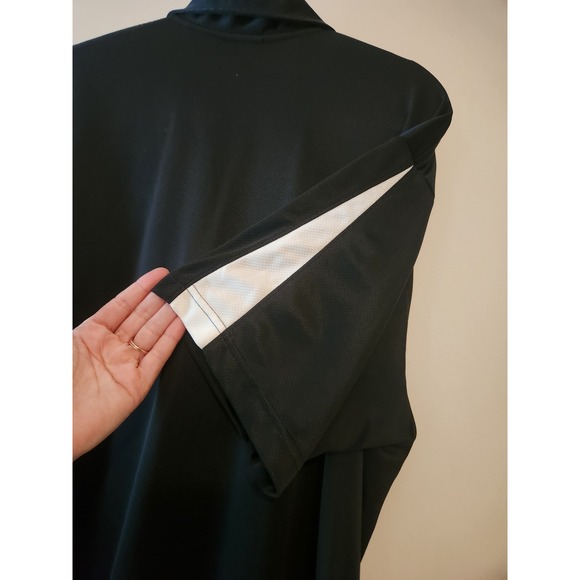 Nike Sportswear Men XXL Black Polo Shirt Golf Athletic Spell Out Logo - Picture 7 of 10